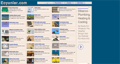 Desktop Screenshot of eoyunlar.com